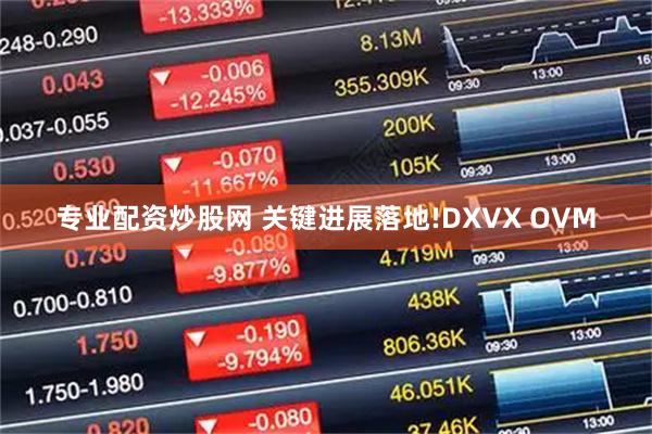 专业配资炒股网 关键进展落地!DXVX OVM